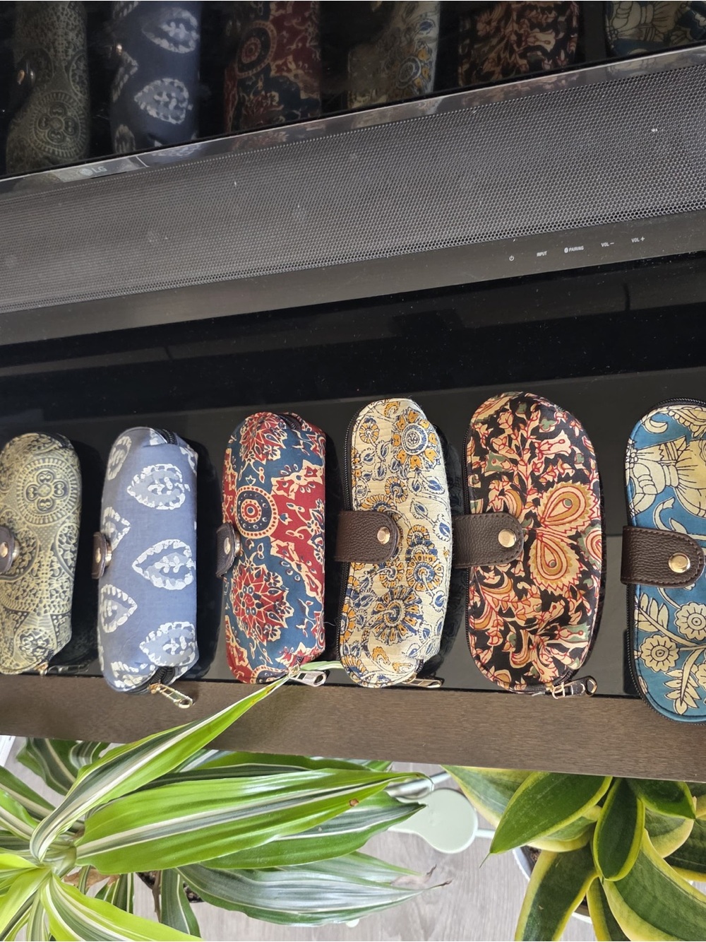 Patterned Fabric Eyeglass Cases - Assorted Floral & Paisley Prints